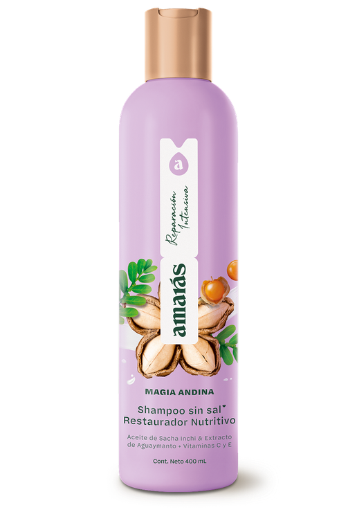 SHAMPOO SIN SAL ♡ RESTAURADOR NUTRITIVO